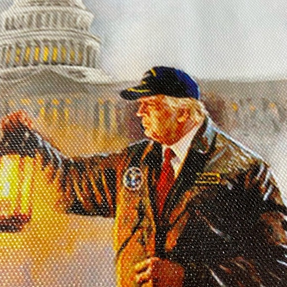 President Trump Navigating the D.C Swamp Canvas Poster - Picture 3 of 6